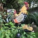 thumbnail image 3 of de jardín de Metal de 2 piezas, rueda de gallo y estatua de gato para césped / patio / patio / / decoración de ent shamjiam Jardín Gallo Veleta, 3 of 8