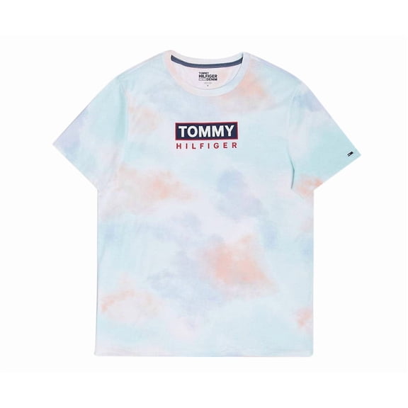 Tommy Hilfiger Essential Pastel Tie-Dye Mens Active Shirts & Tees