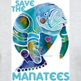 thumbnail image 3 of CafePress - Manatees Ash Grey T Shirt - Men's Classic Graphic T-Shirt, 3 of 4