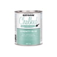 thumbnail image 1 of Rust-Oleum Chalked Ultra Matte Paint in Serenity Blue, 887 ml, 1 of 1