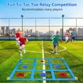 thumbnail image 5 of Outdoor Giant Tic Tac Toe Bean Bag Toss Games for Kids Adults Family, Large Outside Lawn Yard Backyard Carnival Field Day Game, Birthday Party Family Reunion Games Playground Fitness Equipment, 5 of 8