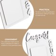 thumbnail image 3 of STRANDCHIC Cadre Photo de Sublimation Blanc Transfert de Chaleur pour Diplômés 1Pcs, 3 of 7