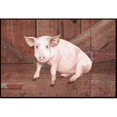 thumbnail image 1 of Carolines Treasures SB3072MAT Tapis Intérieur Ou Extérieur Cochon à la Porte de Grange, 1 of 4