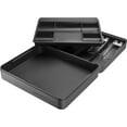 thumbnail image 2 of Winbest 12 inch Steel Fold Out Register Style Key Lock Cash Box with Money Tray, 2 of 4