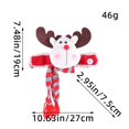 thumbnail image 4 of Christmas Decor Curtain Christmas Curtain Buckles Santa Snowman Curtain Tiebacks Xmas Window Decorations Holdbacks Fastener Buckles Wine Bottle Topper For Home Holiday Decor Polyester curtains, 4 of 8