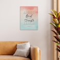 thumbnail image 4 of Christian Canvas Wall Art,PSALM 73:26, Christian Wall Decor,Bible Verses Wall Decor,Christian Posters,Scripture Wall Decor,Christian Decor,Framed 11x14 Inch, 4 of 5