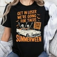 thumbnail image 3 of Summerween Funny Skeleton Taco Ride Spooky Season Humor Premium T-Shirt, Size S- 5XL,Tbun, 3 of 5