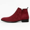thumbnail image 5 of Men's Suede Leather Chelsea Ankle Boots, 5 of 11