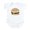 Cloud White, variant on CafePress - Hamburger Infant Bodysuit - Baby Light Bodysuit, Size Newborn - 24 Months