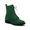 Green, variant on Round Toe Combat Boots Low Block Heel Ankle Boots for Women Green 7