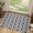 Diamond Geometry, variant on Curtilage 2'x3' Entryway Rug, Washable Door Mat with Rubber Backing Vintage Floral Non-Slip Soft Low Pile Carpet for Front Door, Entryway, Bathroom