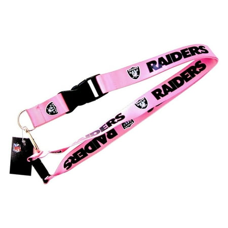 NFL Football Team Logo Pink Lanyard Pick Your Team