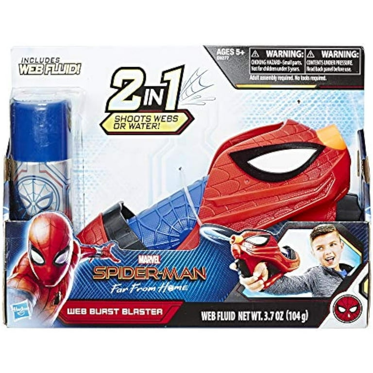 Spider man web burst blaster deals