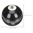thumbnail image 3 of 3Pcs Resin Billiard Ball Cue Ball Table Game Billiard Ball Resin Billiard Ball Replacement Billiard Ball, 3 of 9