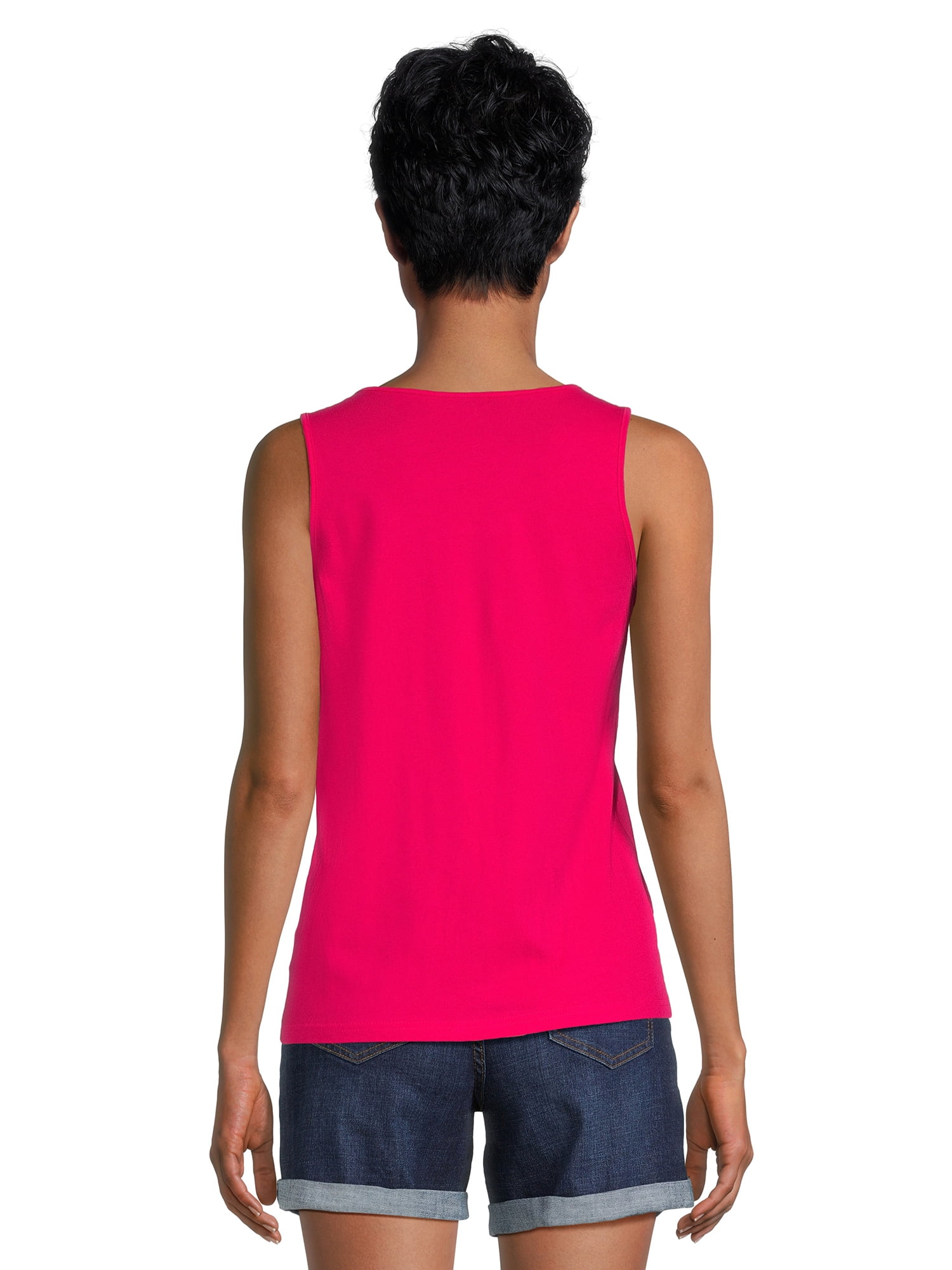 RealSize Women's Jersey Tank Top, Sizes XS-3XL