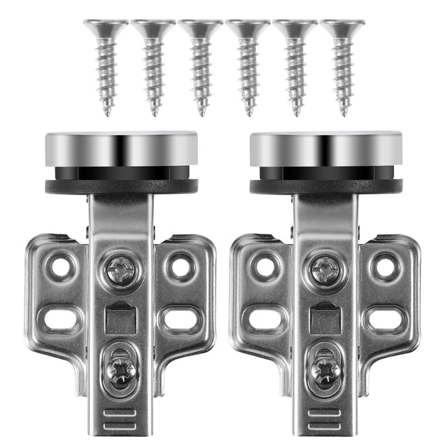 FUTUREORYY 2pcs Full Cover Buffer Hinges Hinge Assorted Color Easy to Install DIY Enthusiasts