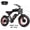 ES2 Ultra Black, variant on ES2 Ultra Electric Bike 3000W Peak Dual Motor 48V 45Ah Battery 32 MPH Speed 200 Miles Range 20 Inch Fat Tire All Terrain Electric Bicycle for Adults UL 2849