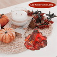 thumbnail image 2 of LED Artificial Fire Flame Light, Flameless Fireplace Light LED Fireplace with Realistic Log Wood Burning Flame, 2 of 6