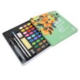 thumbnail image 2 of Watercolor Paint, Strong Coloring Power Widely Used 36 Colors Lasting Water Color Paint Kit High Saturation  For Kids For Sketching, 2 of 8