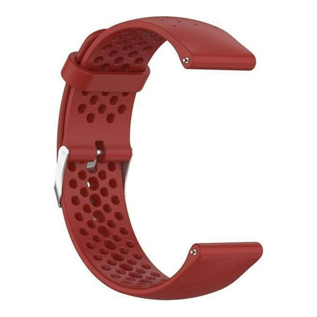 pitrice 22mm Soft Silicone Breathable Strap Compatible for Huami/Huawei/Samsung/Garmin Replacement Watch Bands Silicone Watch Strap