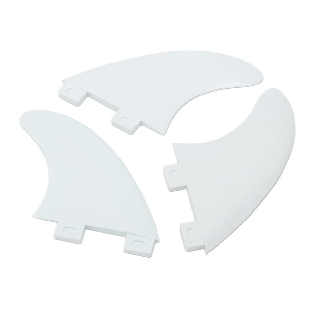 Surfboard Fin Replacement, Flexible Exquisite Surfboard Fin Increase Stability Wear Resistant For Outdoor Black,White,Translucent