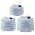 thumbnail image 3 of Collapsible Water Bucket with Faucet，Foldable Leak Proof Portable Water Tank for Outdoor Hiking Hurricane First Aid, 3 of 4