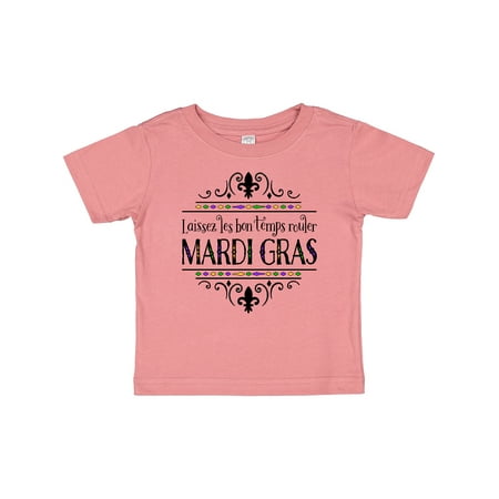 

Inktastic Laissez Les Bon Temps Rouler Mardi Gras Gift Baby Boy or Baby Girl T-Shirt