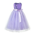thumbnail image 4 of Ekidsbridal Heart Cutout Sequin Flower Girl Dresses for Toddlers Pretty Princess Pageant Gown 172seq 8, 4 of 4