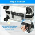 thumbnail image 4 of Uxcell 1Pcs Luggage Covers, 24 Inch Waterproof Suitcase Cover Protectors, Silver-grey, 4 of 6