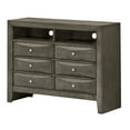 thumbnail image 5 of Glory Furniture Marilla 6 Drawer TV Stand in Gray, 5 of 8