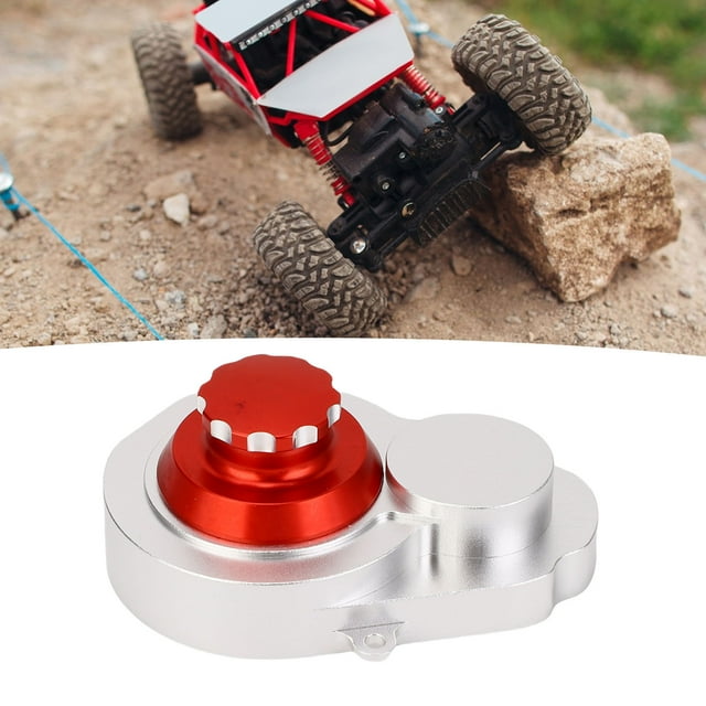 Boîtier de Boîte de Vitesses RC, Couvercle de Boîte de Vitesses RC Élégant pour Remplacement Noir, Bleu, Rouge