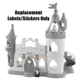 thumbnail image 7 of Replacement Parts for Fisher-Price Little People Disney Princess Musical Dancing Palace Playset - CGT78 ~ Replacement Labels - Stickers, 7 of 7