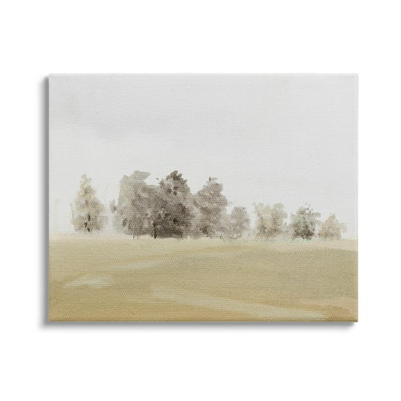 Stupell Industries Abstract Distant Foggy Trees Painting Gallery Wrapped Canvas Print Wall Art, Design by Lanie Loreth