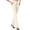 Khaki, variant on Dress Yoga Pants for Women Button Decor High Waisted Micro-Flare Leggings Stretch Business Casual Slacks with Pockets(XX-Large,Dark Gray)