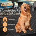 thumbnail image 4 of Pet Seat Protector, Non-Slip Backing, Universal Bench Seat Cover for Cars, Trucks & SUVs, Protects Car Seats During Travel with Pets, Breathable & Scratch-Proof, 4 of 5