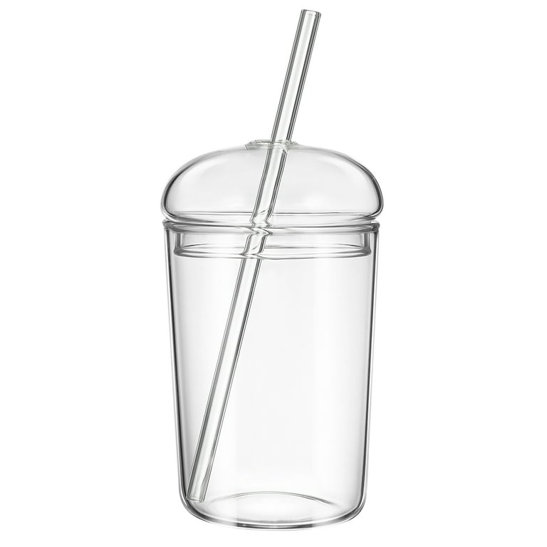 Glass with Straw Cups for sale