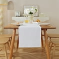 thumbnail image 6 of Xecvkr 33x183cm Linen Table Runner Woven Tone Color Long Tablecloth for Dining Room Home Decor Christmas Thanksgiving, 6 of 6