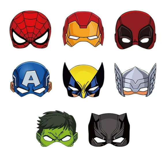 16 pcs Superhero Birthday Glasses, Happy Birthday Glasses, Novelty Funny Photo Booth Props for Party, glasses for Kids Adults Party Favors