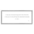 thumbnail image 4 of Stupell Industries Love You In The Morning Afternoon Evening Romantic Phrase,24 x 10, Design by Misty Michelle, 4 of 5