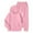 Light Pink, variant on HUANBAI Girls Winter Outfits Fleece Lined Hoodie Pants Set For Kids Cozy Warm Pullover Tracksuit Casual Playwear For Toddler And Youth Girls Clothing Set 10 Years