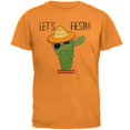 thumbnail image 1 of Cinco De Mayo Dabbing Cactus Lets Fiesta Party Mens T Shirt Tangerine SM, 1 of 1