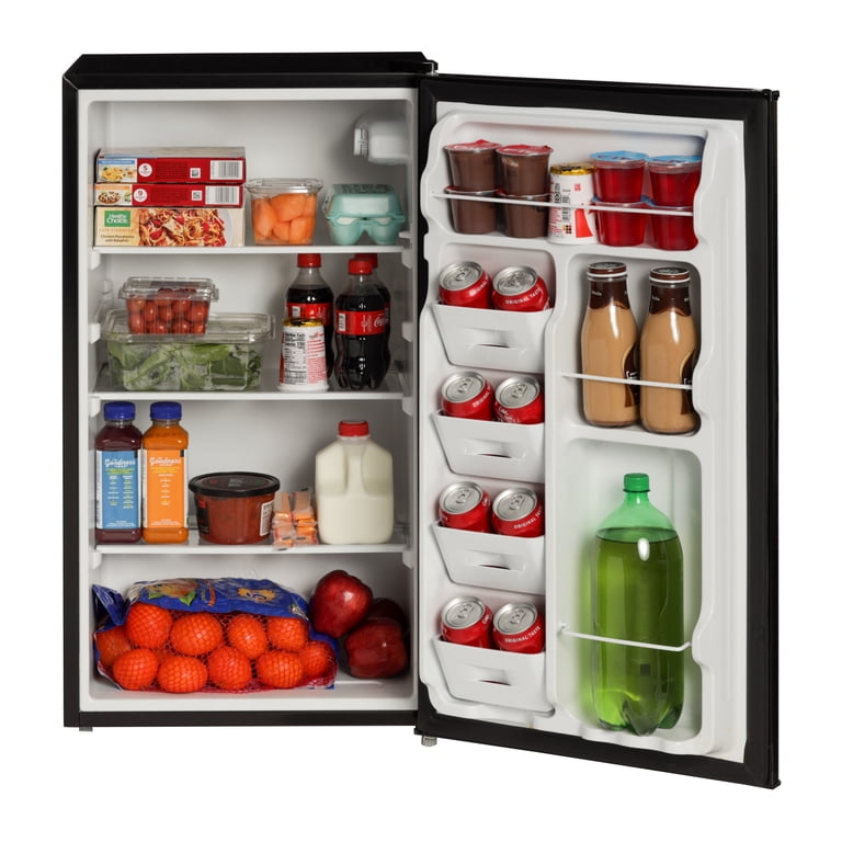 Arctic King 3.3 Cu ft Single Door Compact Refrigerator, Black