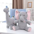 thumbnail image 2 of Sonajero de lana para bebé recién nacido, muñeco cómodo, unicornio, elefante, dinosaurio, conejo, juguete de felpa, decoración de habitación, regalo seguro, cálido ins zhangyuxiang LED, 2 of 2
