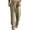 Khaki, variant on Sport Pants for Men Men's Summer Thin Breathable Washed Cotton Linen Loose Breathable Casual Sports with Pocket Pantalon Survetement Homme Blue L