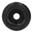 thumbnail image 2 of Wood Grinding Disc, Non Deform Durable Wood Carving Disc Effort Saving Quick Material Removal  For Bending Work Black, 2 of 8