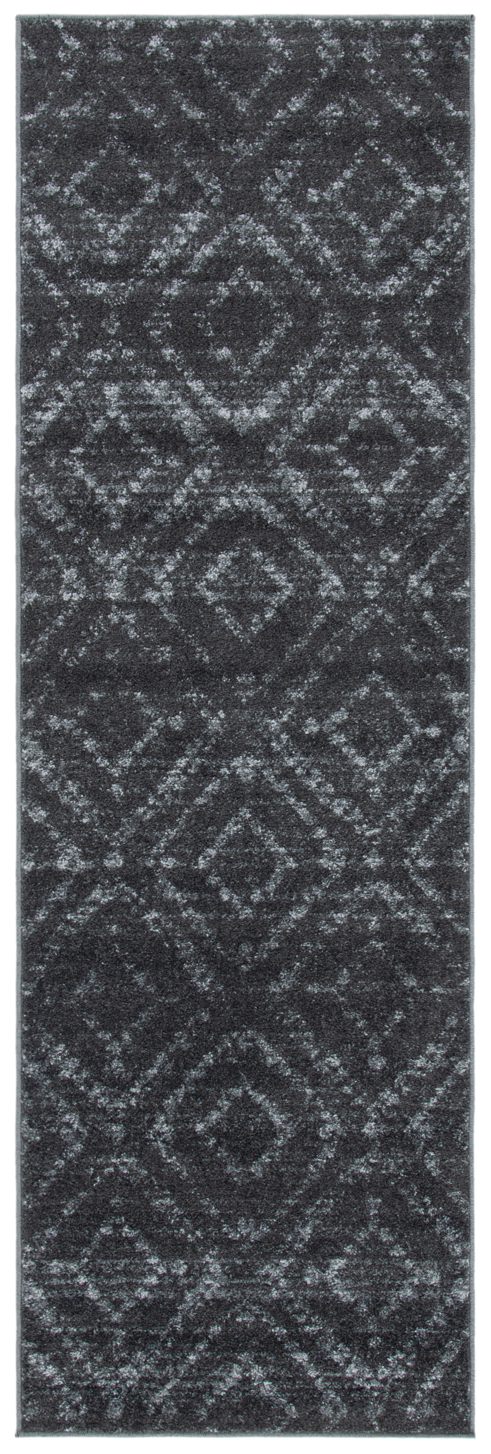 Safavieh Adirondack Lecia Geometric Runner Rug, Dark Gray/Gray, 2'6" x 10'