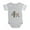 Heather Gray, variant on CafePress - FIN X For Xenops - Cute Infant Baby Football Bodysuit