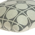 thumbnail image 3 of 20" x 7" x 20" Transitional Tan & Grey Pillow Cover With Poly Insert, 3 of 5