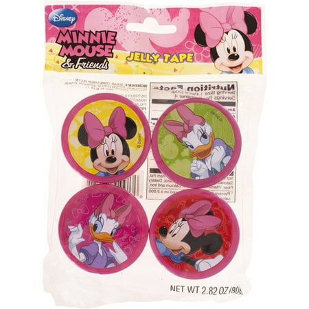 Disney Minnie Mouse Party Jelly Tape, 4pk