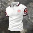 thumbnail image 2 of SJLDQY Mens 2026 British Soccer Polo Shirts Short Sleeve International Football Shirts for Men British Flag Graphic Lightweight Summer Workout Golf Shirts, 2 of 3